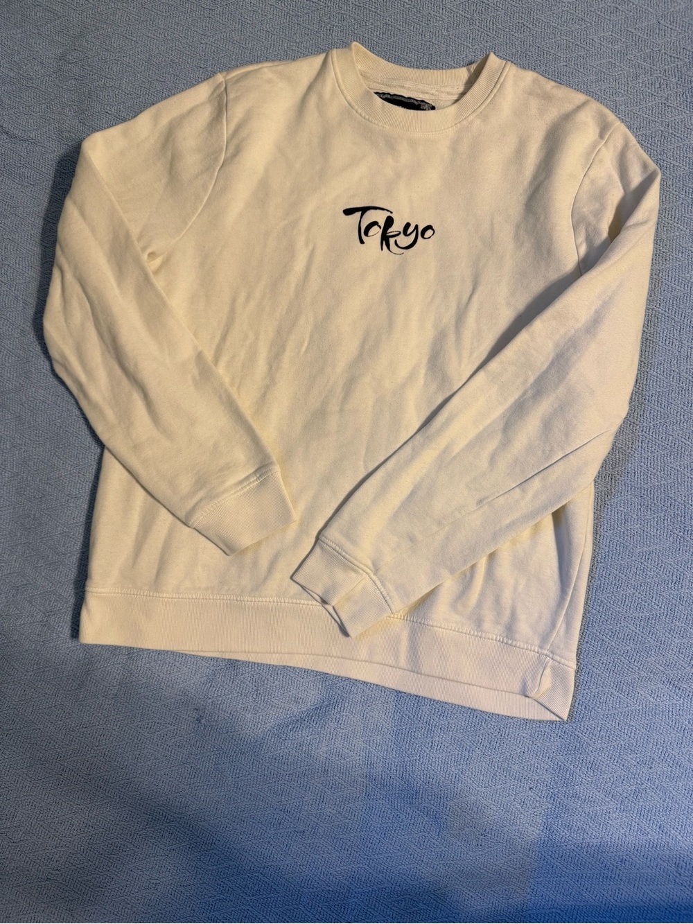 Tokyo Graphic Crewneck Sweatshirt - Cream